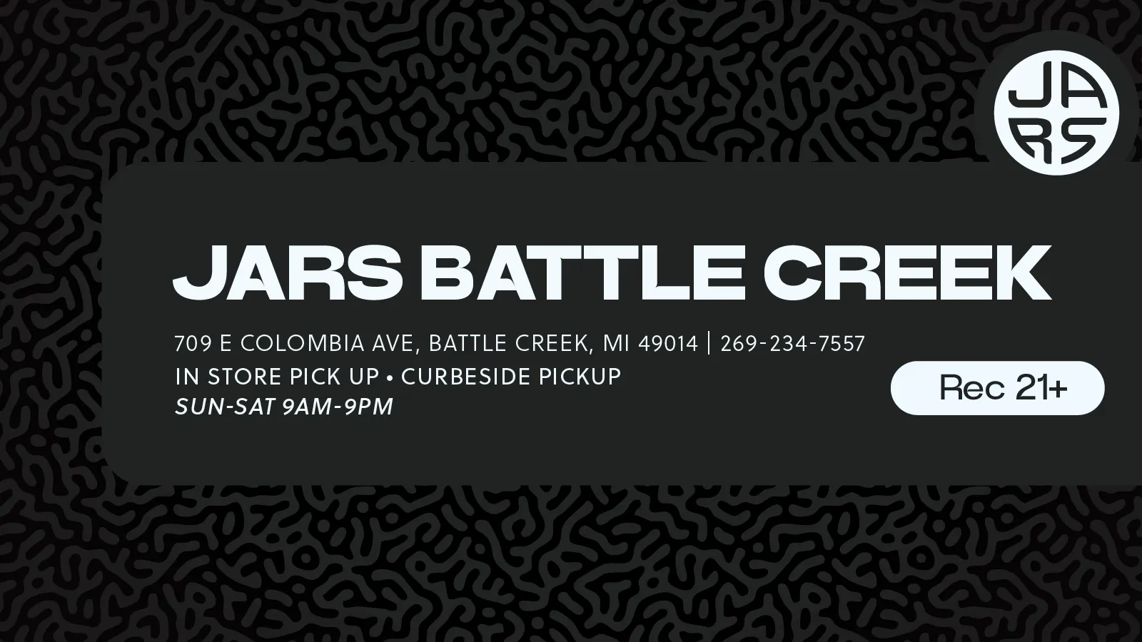 JARS Cannabis - Battle Creek listing banner