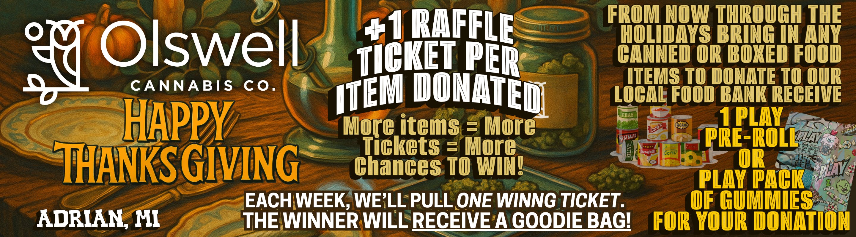 Olswell Cannabis Co listing banner