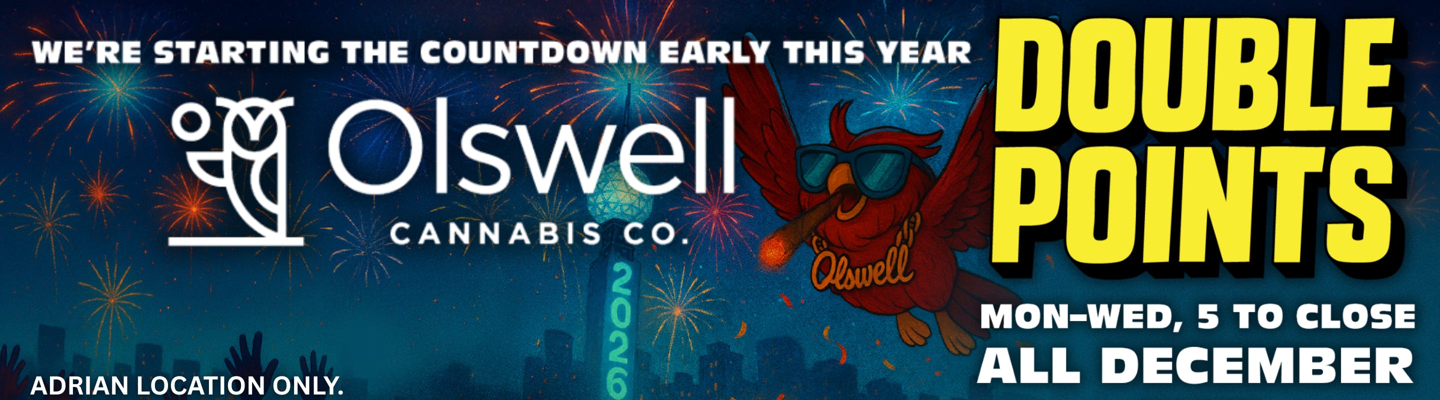Olswell Cannabis Co listing banner