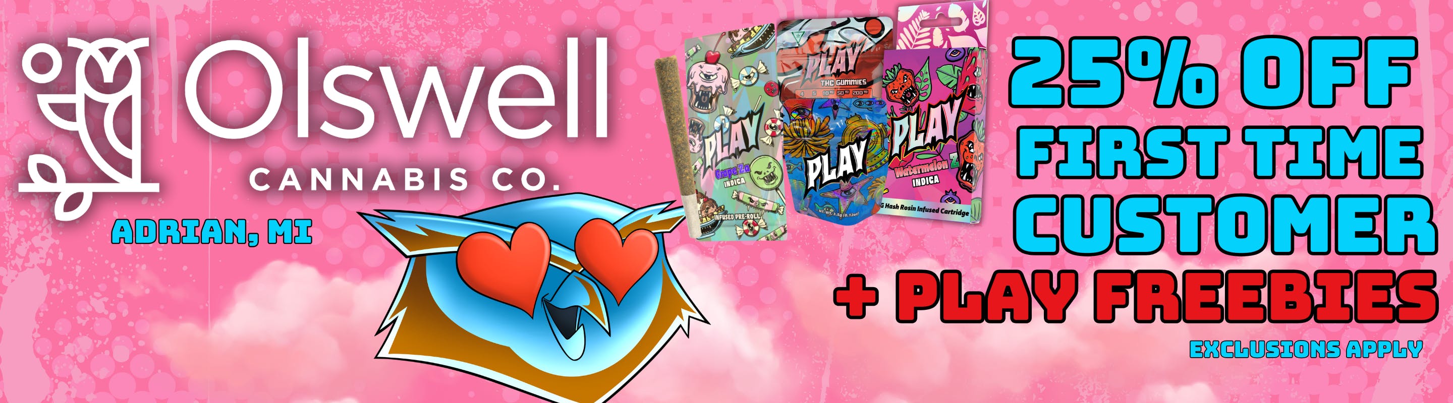 Olswell Cannabis Co listing banner