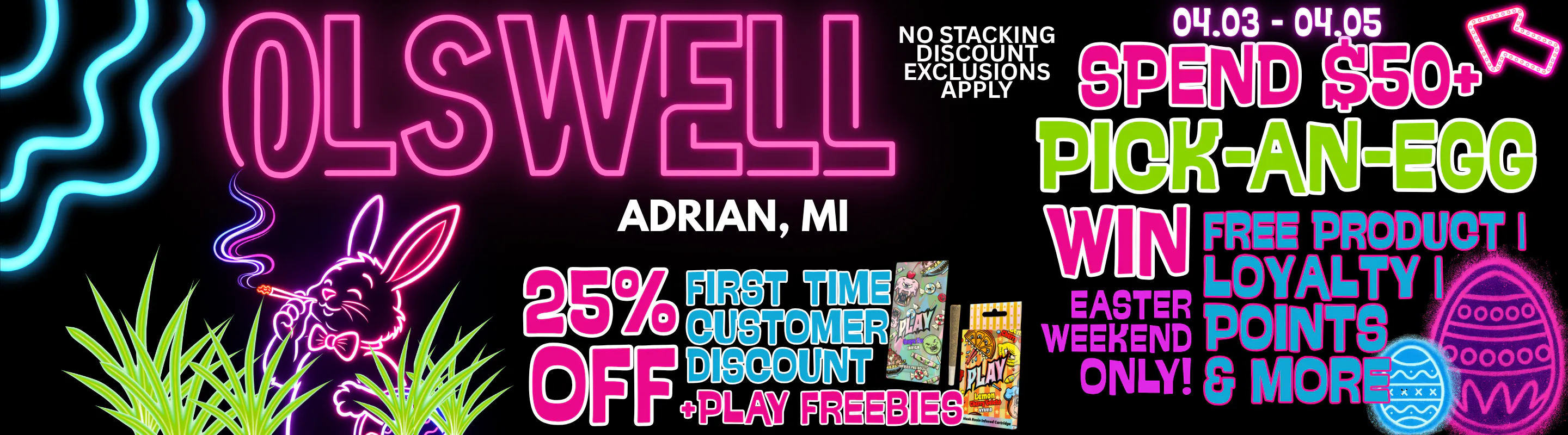 Olswell Cannabis Co listing banner