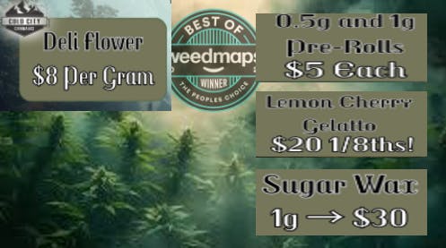 Cold City Cannabis - Anchorage listing banner