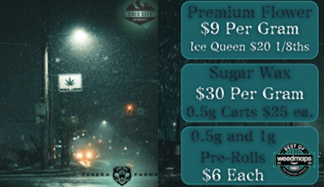 Cold City Cannabis - Anchorage listing banner