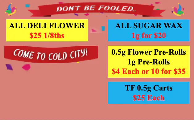 Cold City Cannabis - Anchorage listing banner