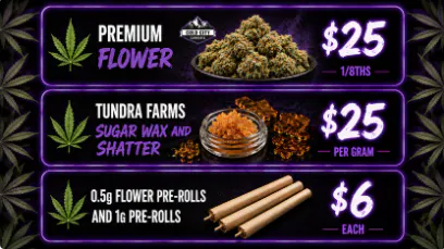 Cold City Cannabis - Anchorage listing banner
