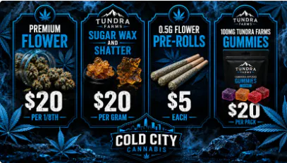 Cold City Cannabis - Anchorage listing banner