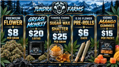 Cold City Cannabis - Anchorage listing banner