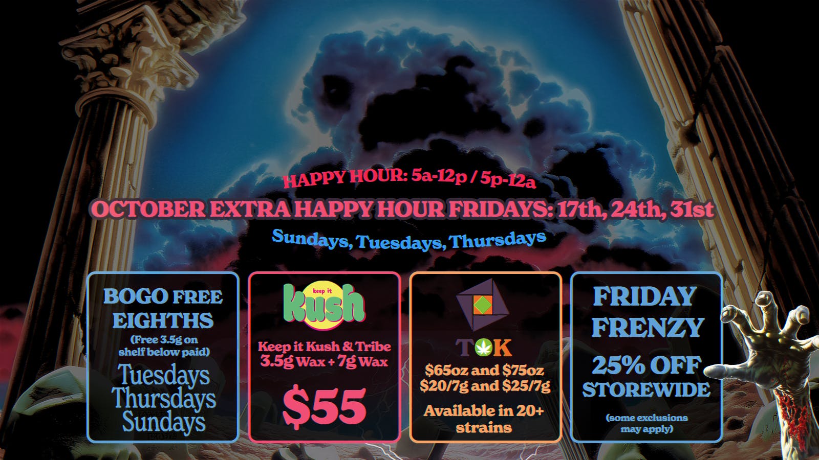 Kush House - 24 Hours Never Closed & Drive Thru! - Edmond listing banner