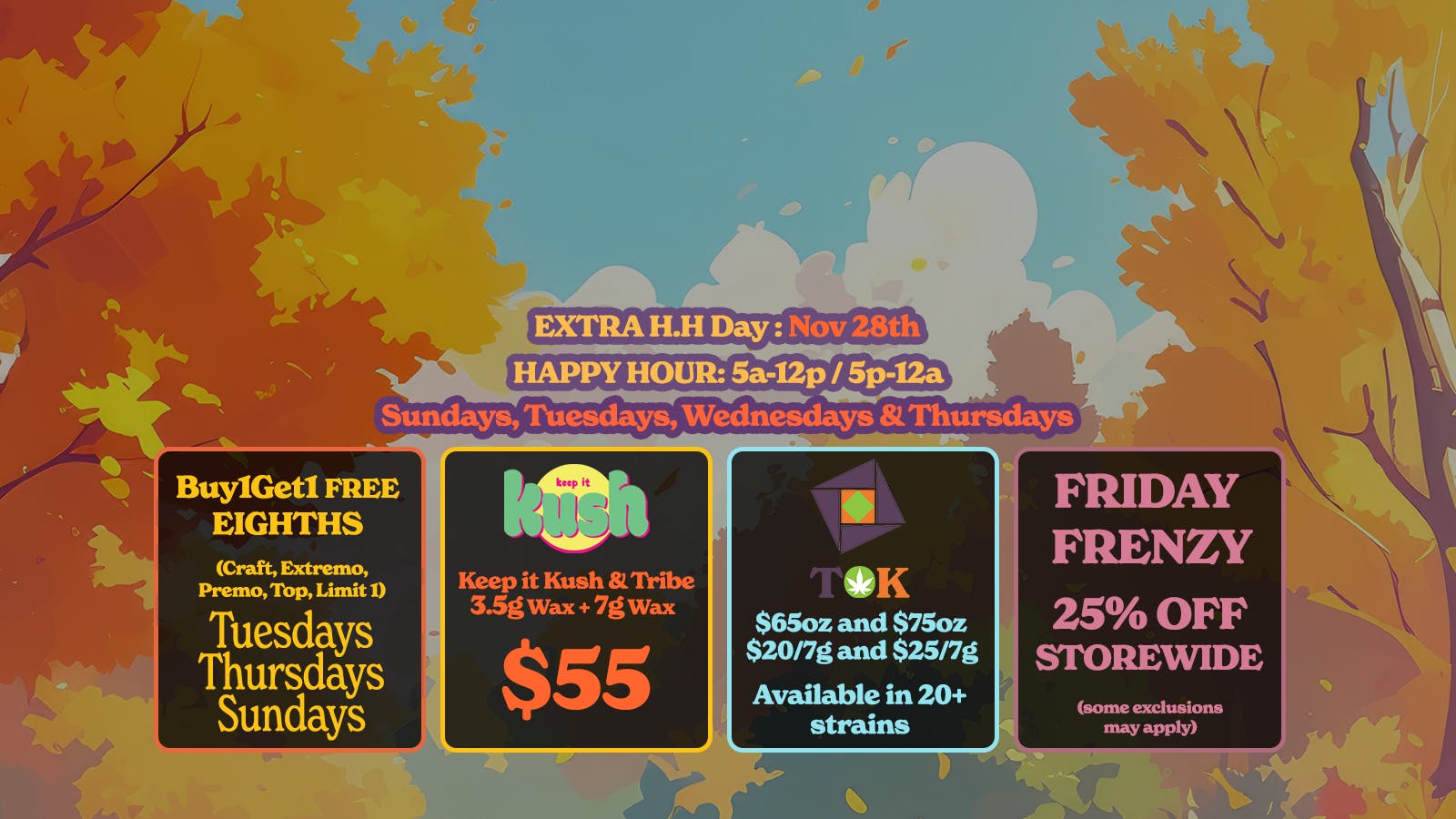 Kush House - 24 Hours Never Closed & Drive Thru! - Edmond listing banner