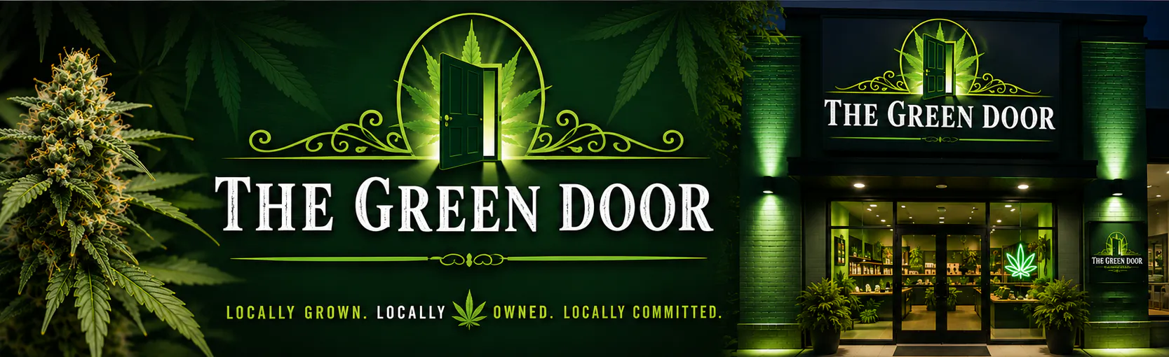 The Green Door Watervliet - REC listing banner