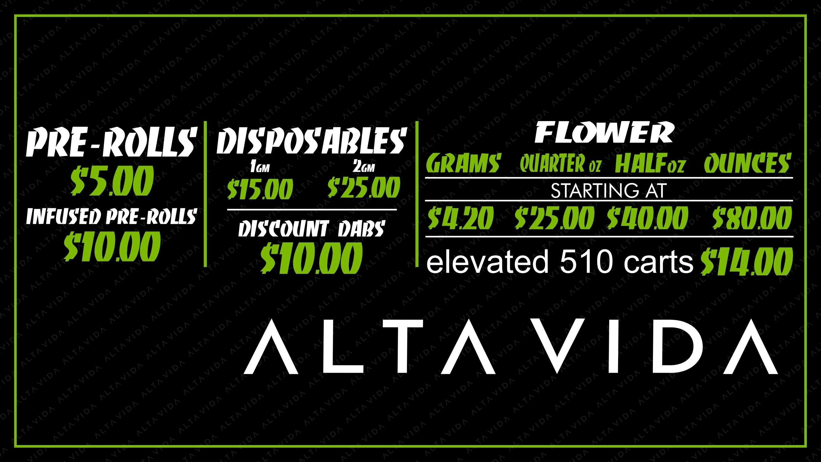 Alta Vida listing banner