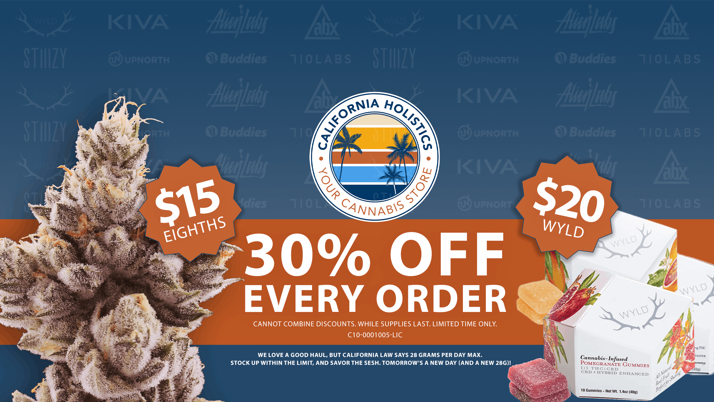 California Holistics Dispensary | Chula Vista / San Diego listing banner