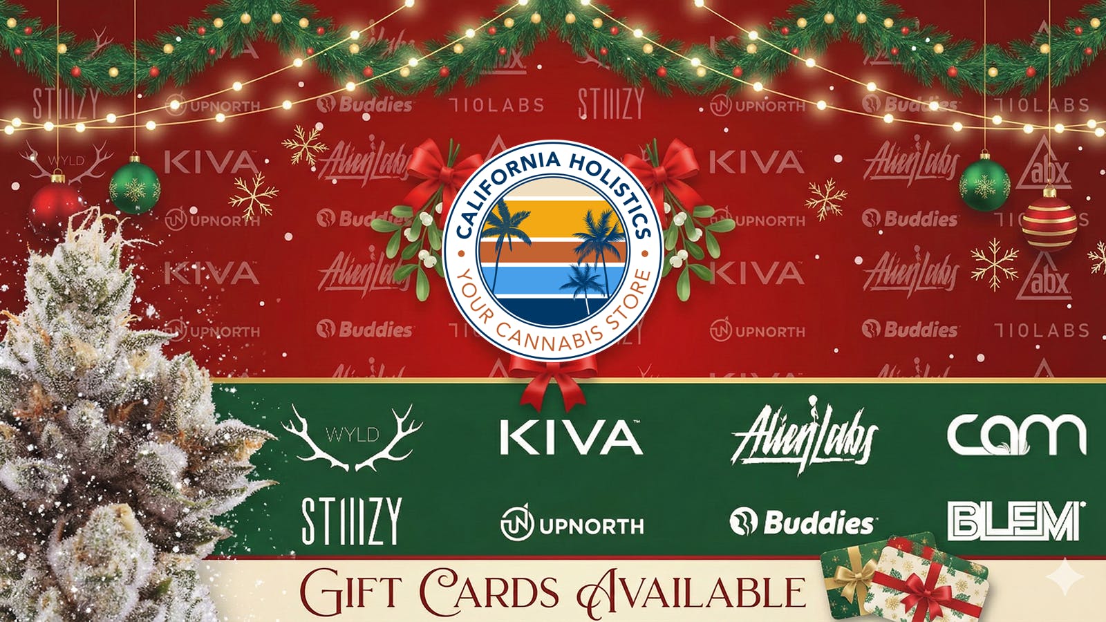 California Holistics Dispensary | Chula Vista / San Diego listing banner