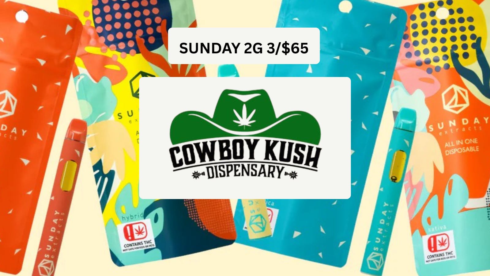 Cowboy Kush Dispensary - Drive Thru listing banner