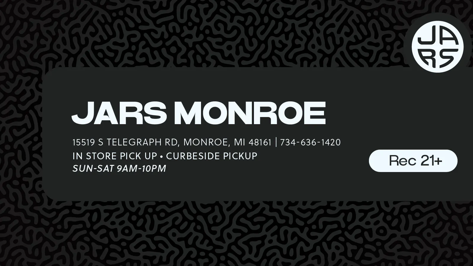 JARS Cannabis - Monroe listing banner