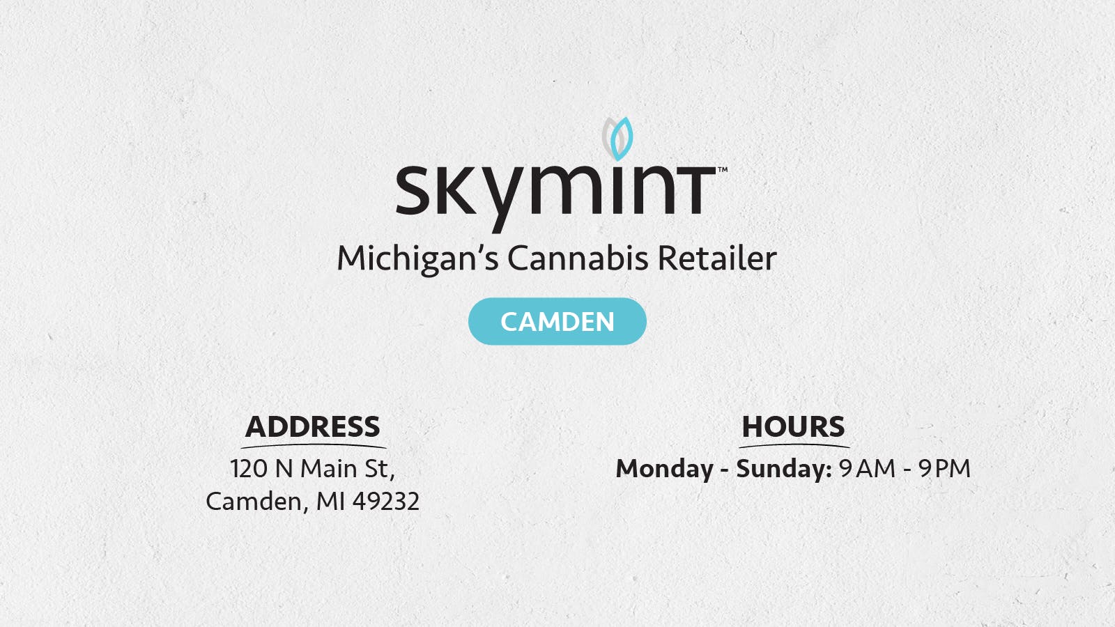Skymint Camden listing banner