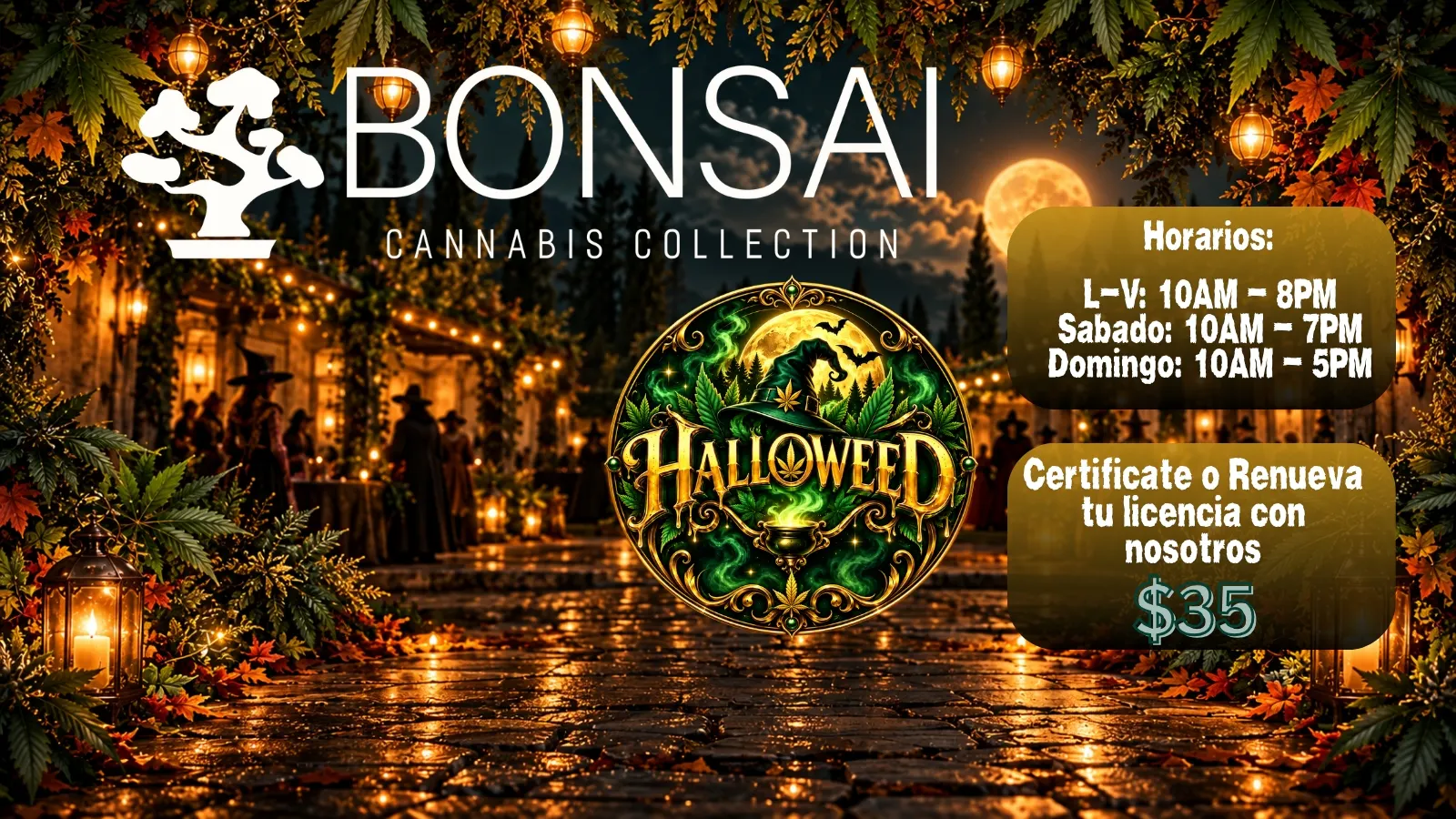 Bonsai Cannabis Collection listing banner