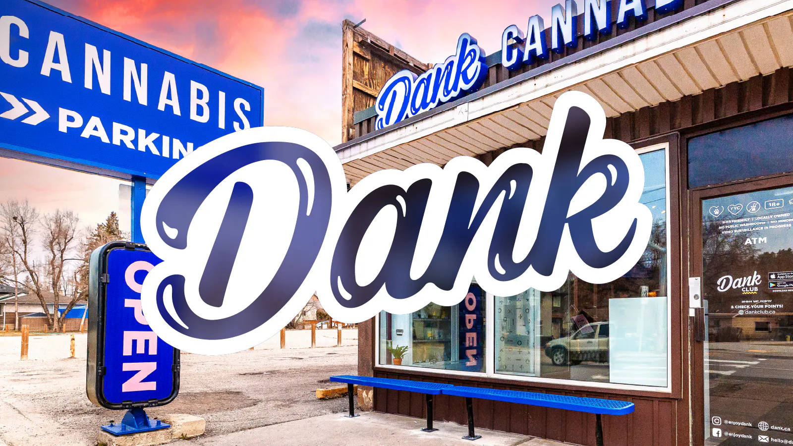 Dank Cannabis Parkdale listing banner