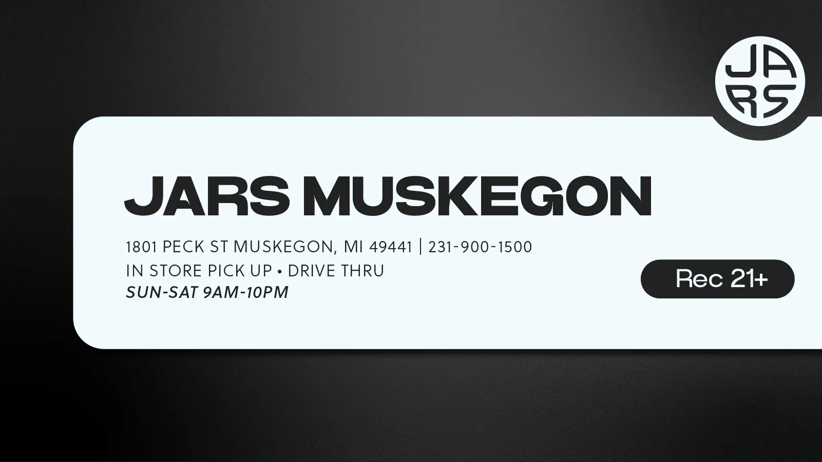 JARS Cannabis - Muskegon listing banner