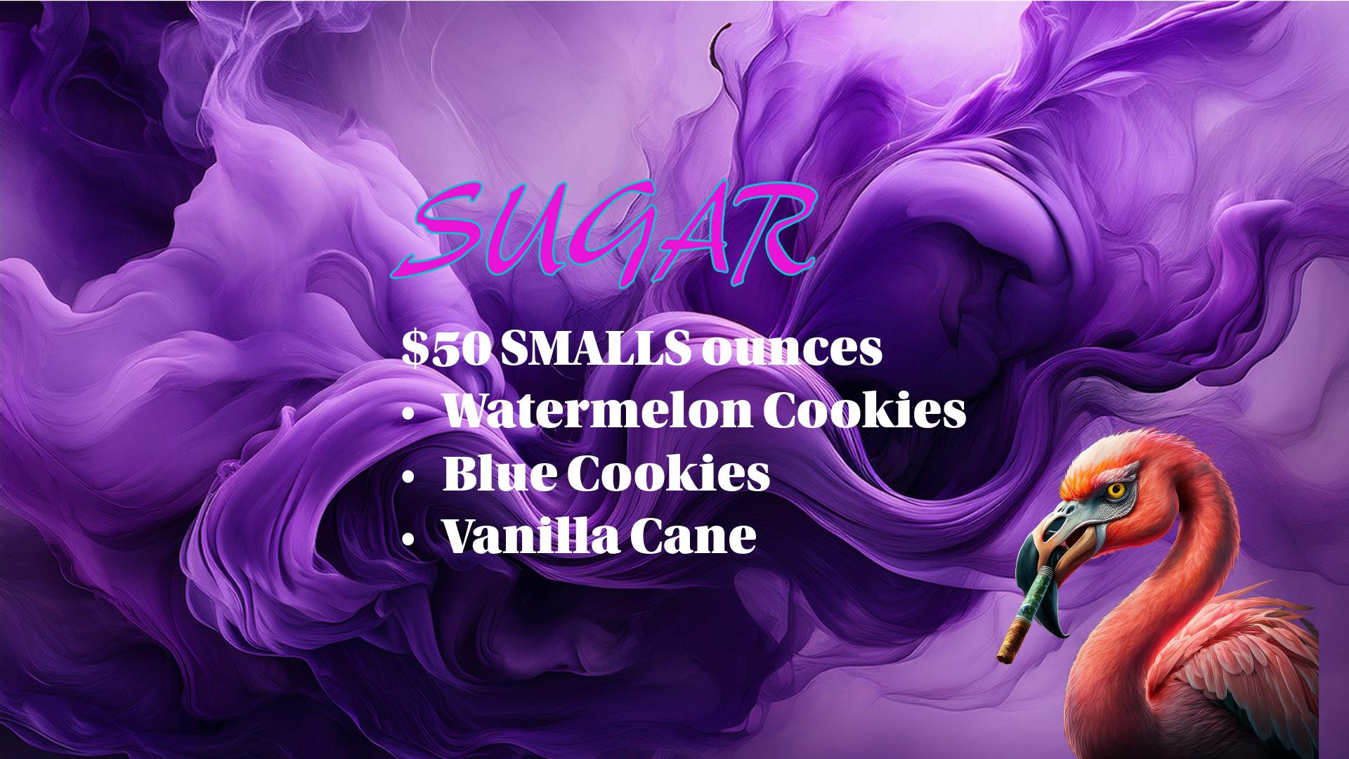 Sugar Cannabis listing banner