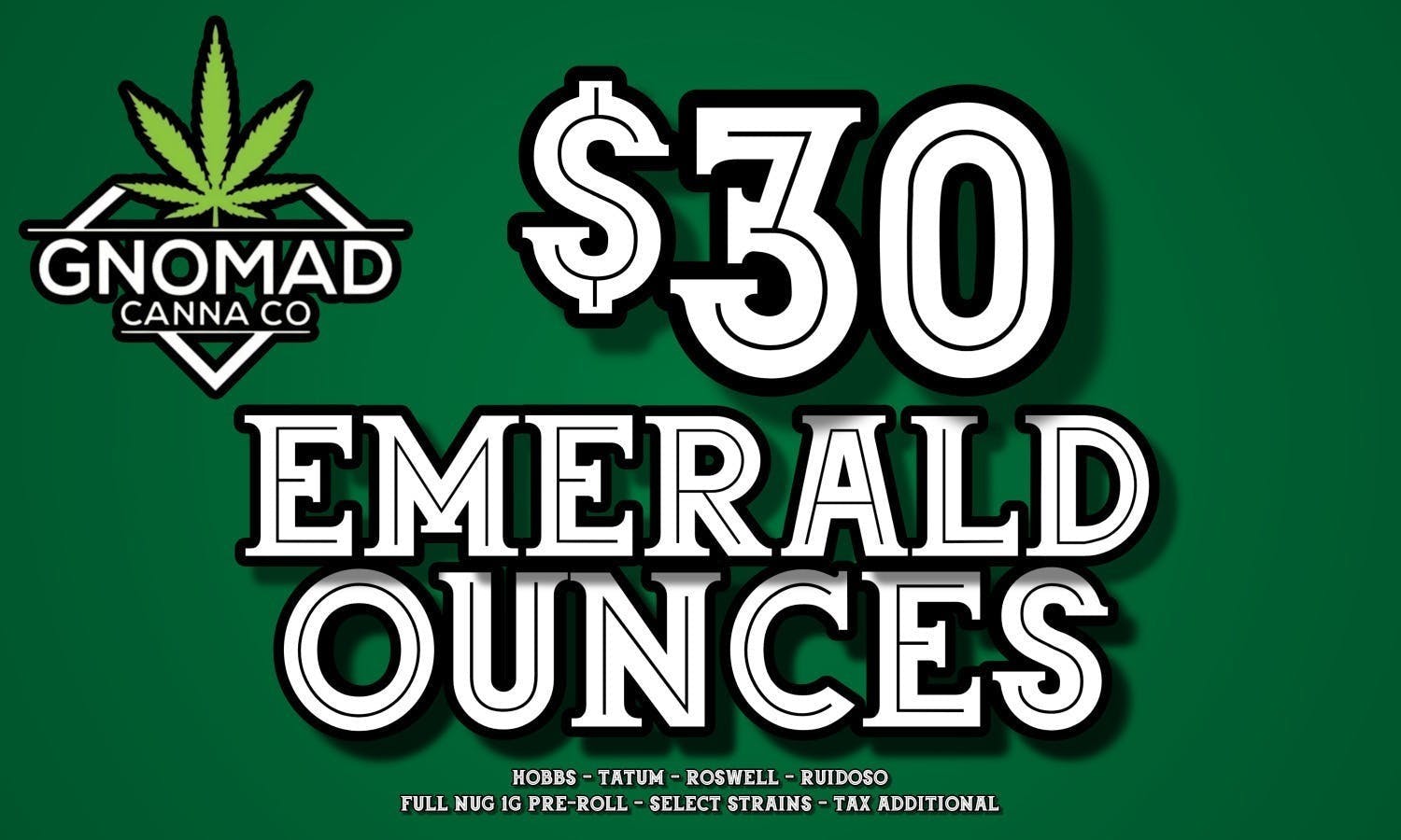 GNOMAD Canna Co - Tatum listing banner