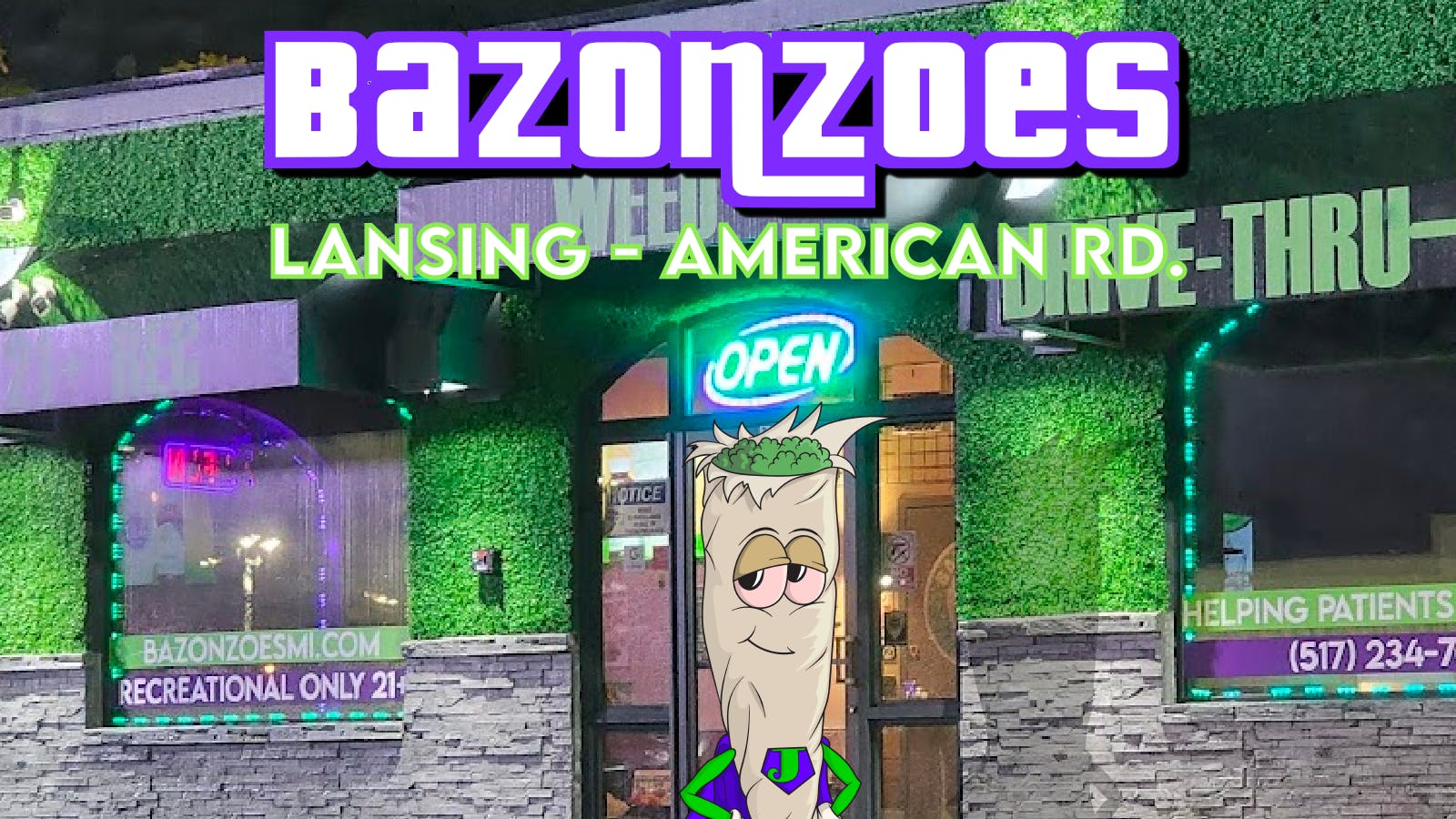 Bazonzoes | South Lansing | Recreational listing banner