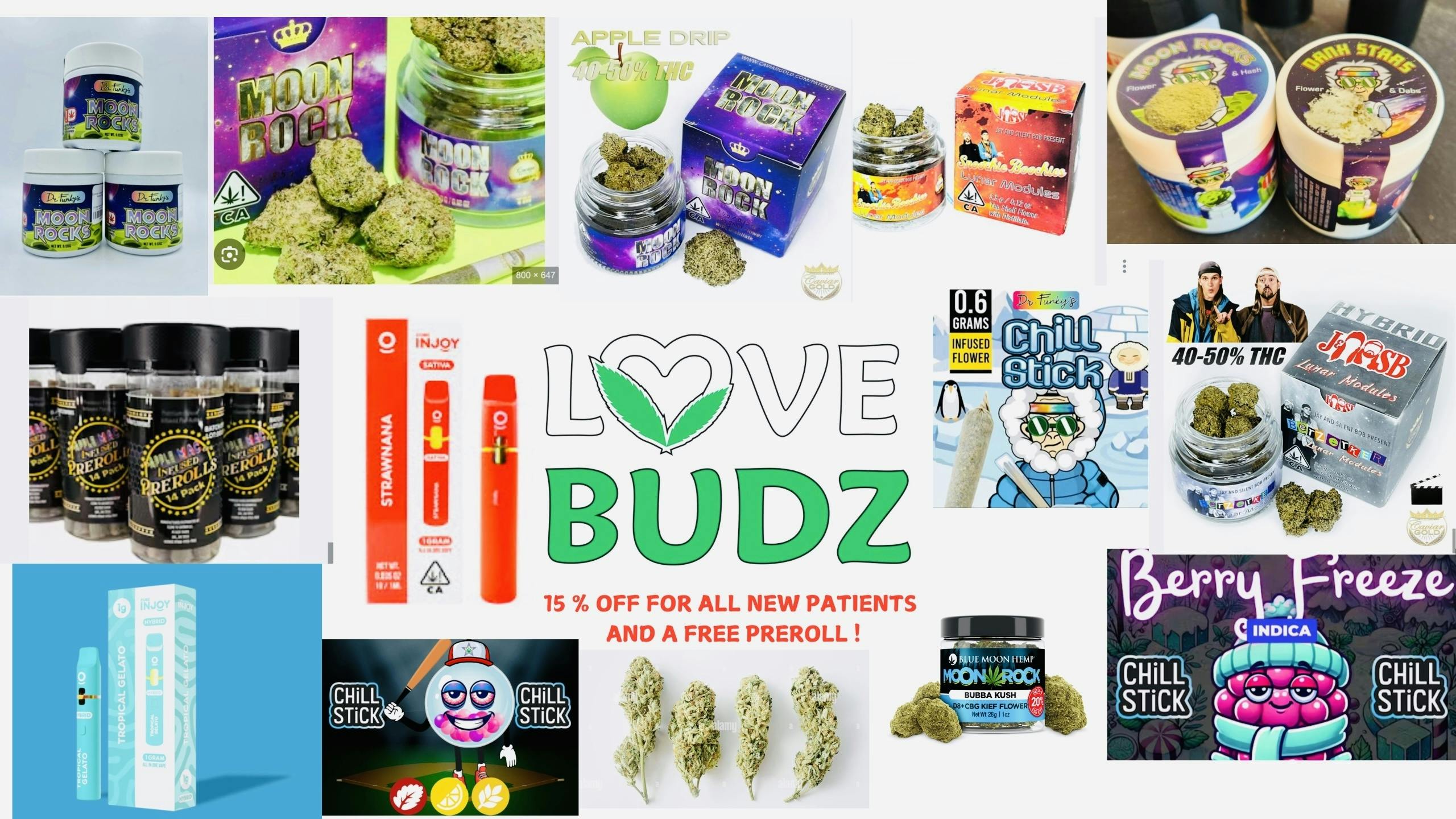 Love Budz - NW Expressway listing banner