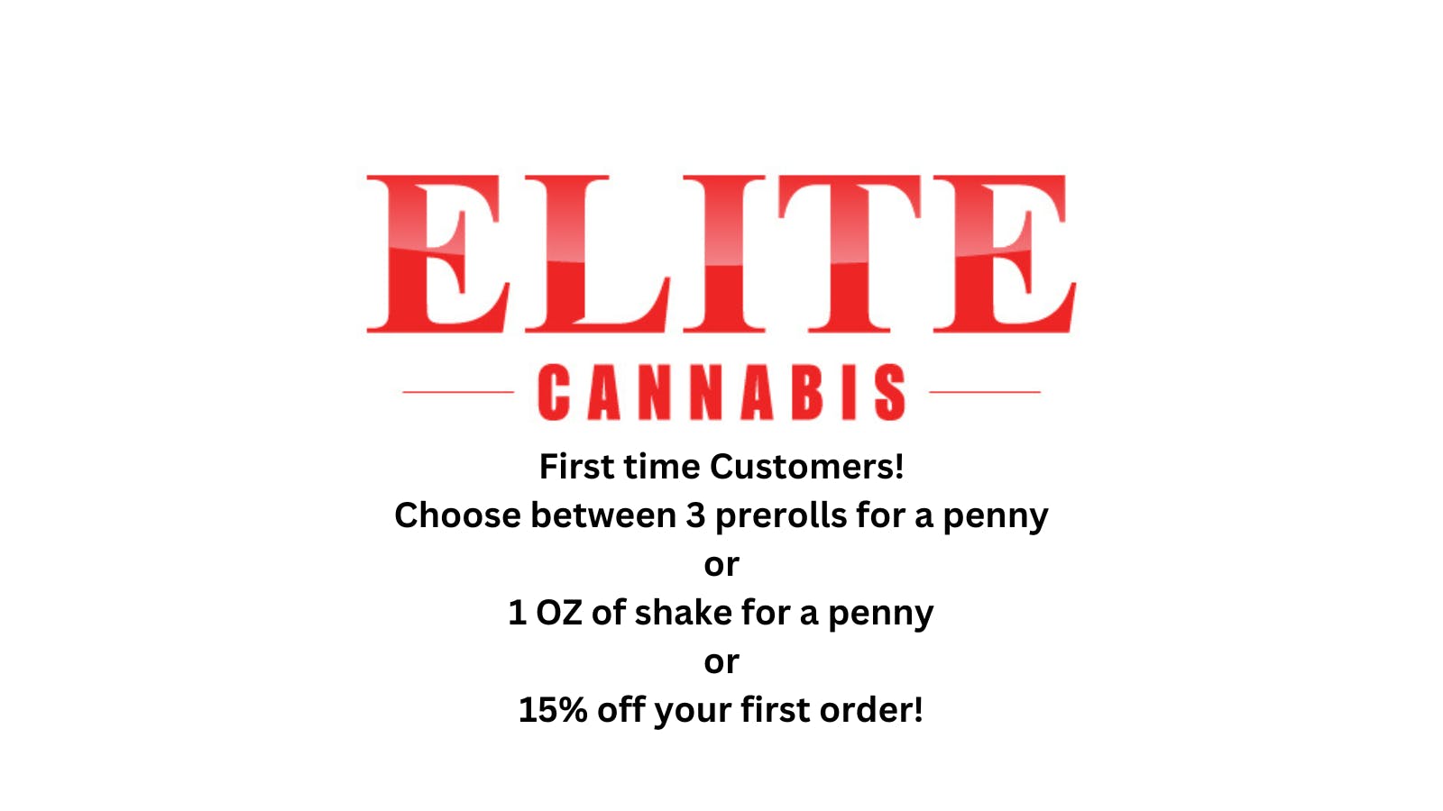 Elite Cannabis - Meridian listing banner