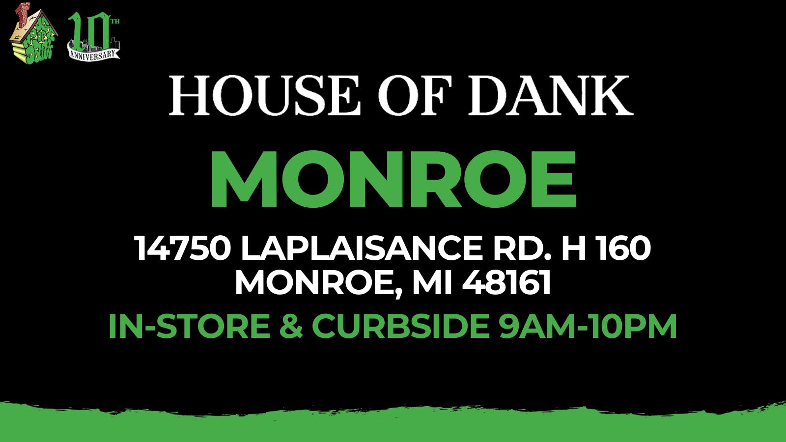 HOUSE OF DANK MONROE REC listing banner