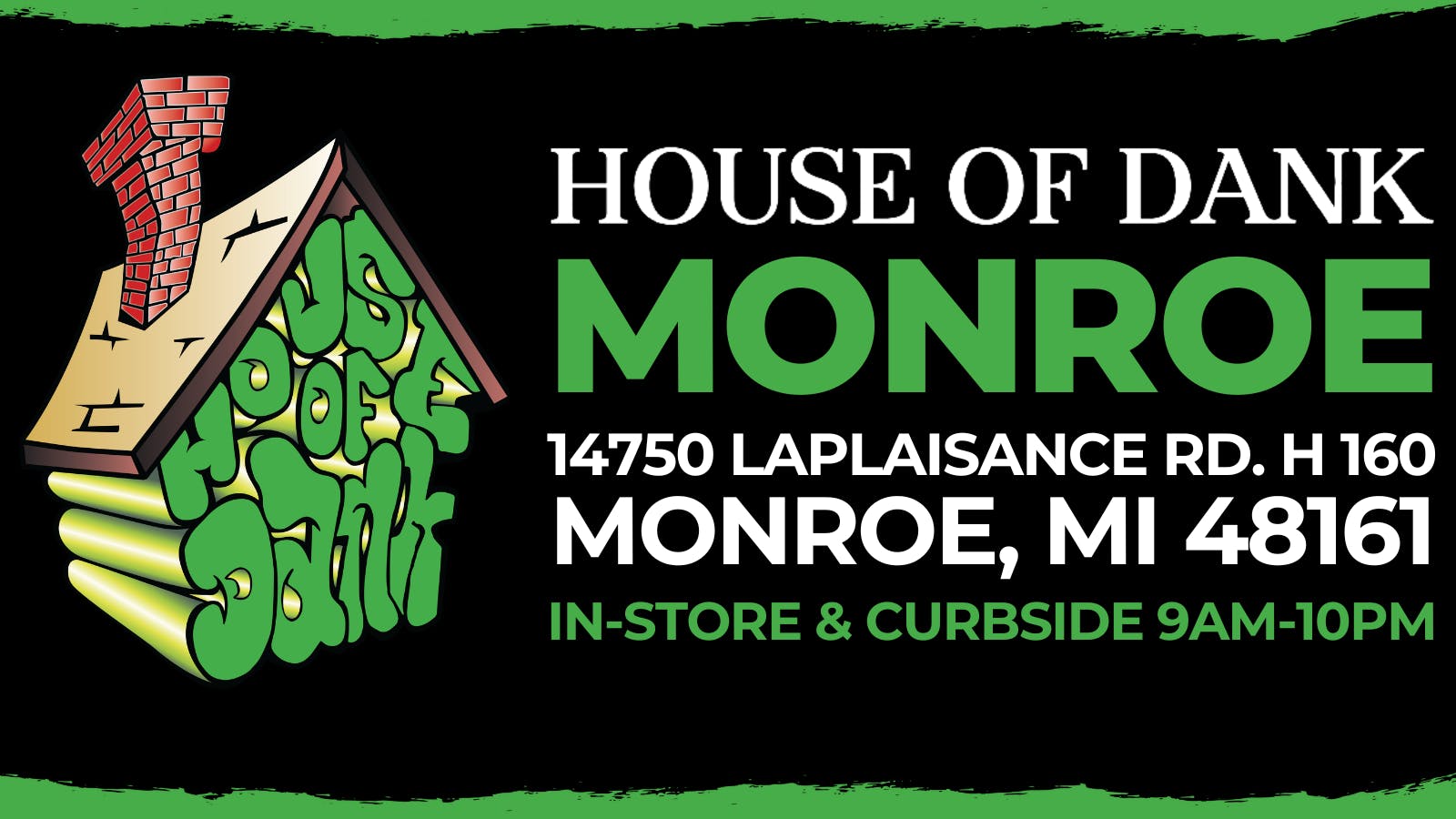 HOUSE OF DANK MONROE REC listing banner