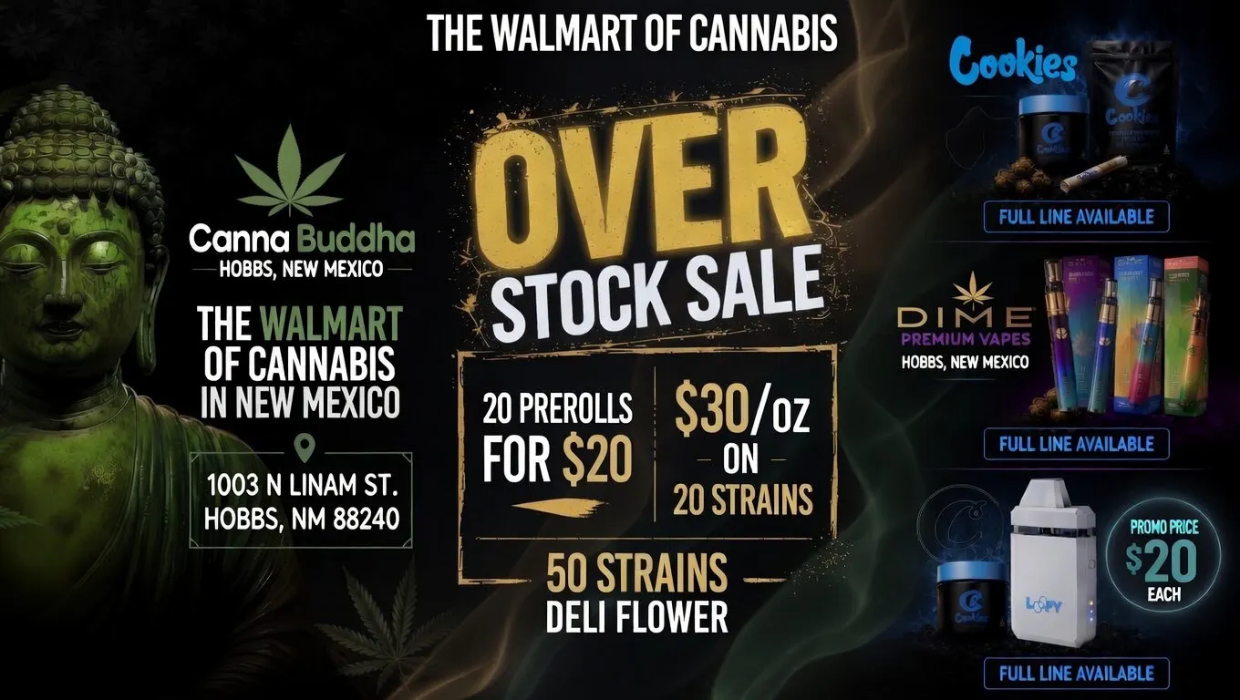 Canna Buddha of Hobbs - Drive Thru listing banner