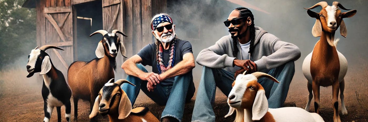 The Goat Cannabis Company listing banner