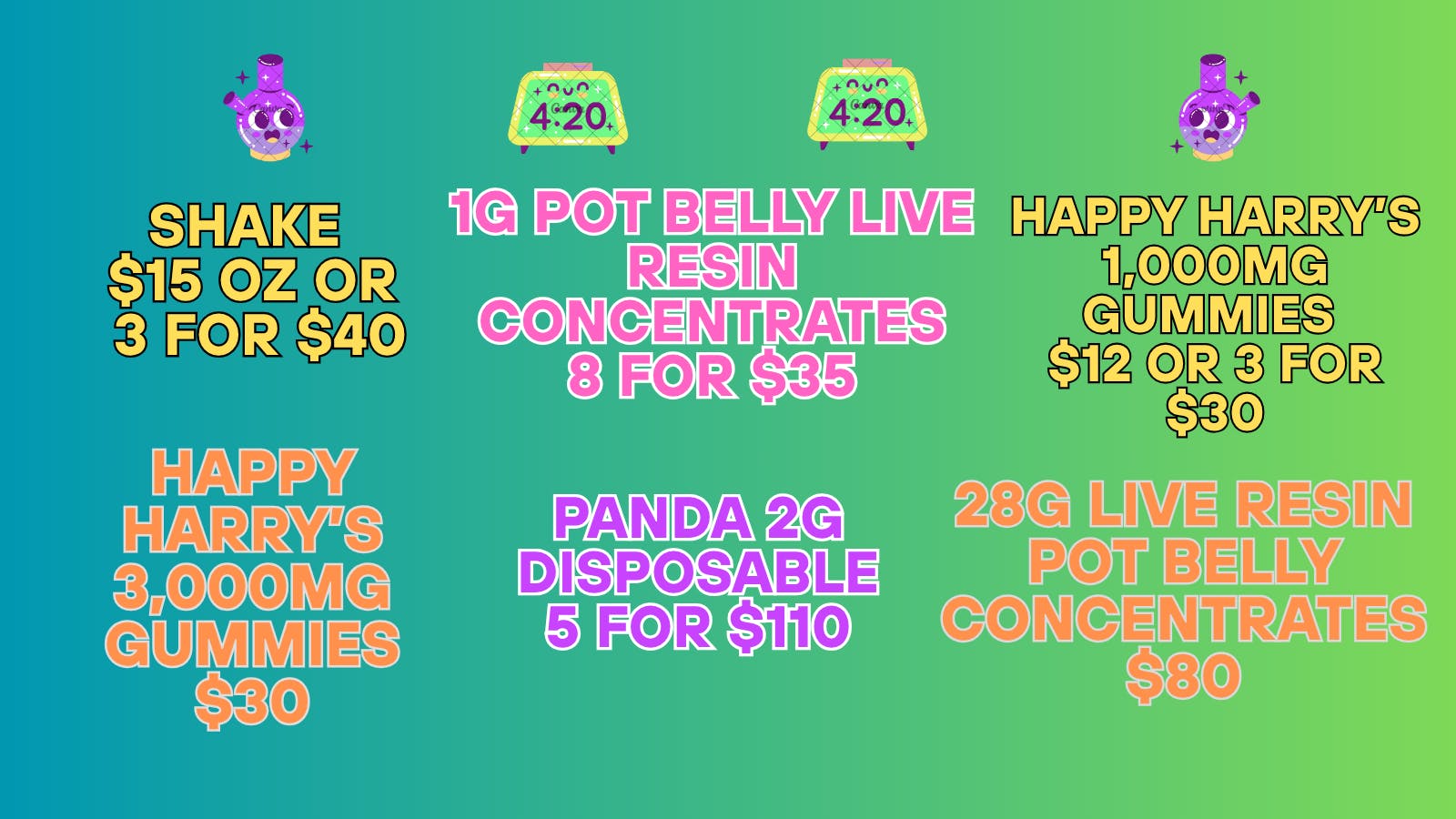 Happy Harry's Medicine Shop listing banner