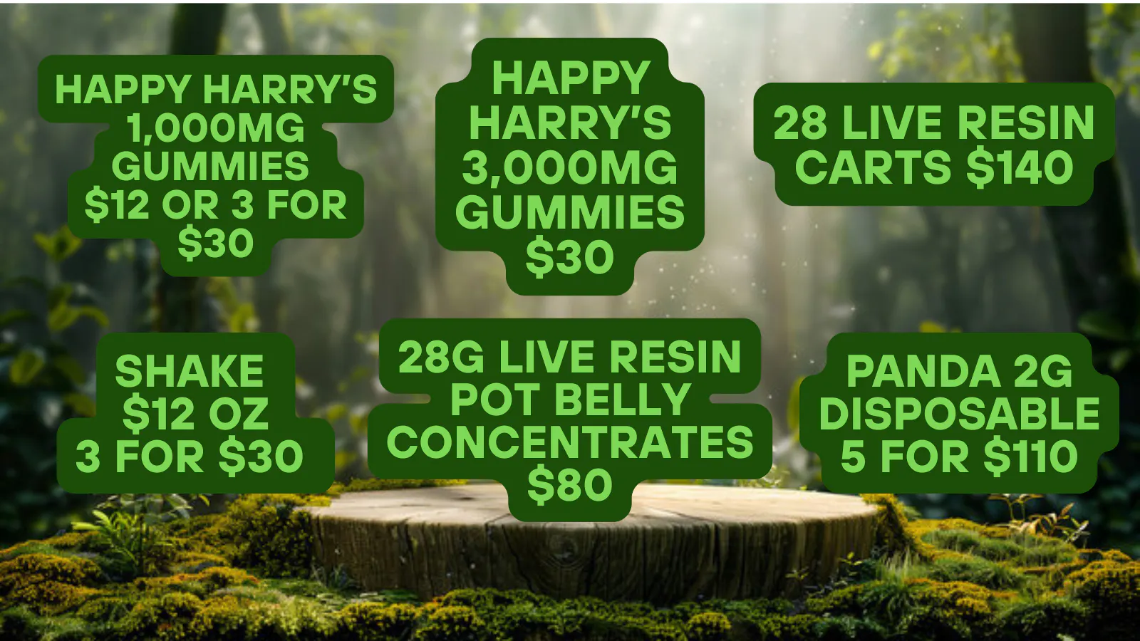 Happy Harry's Medicine Shop listing banner