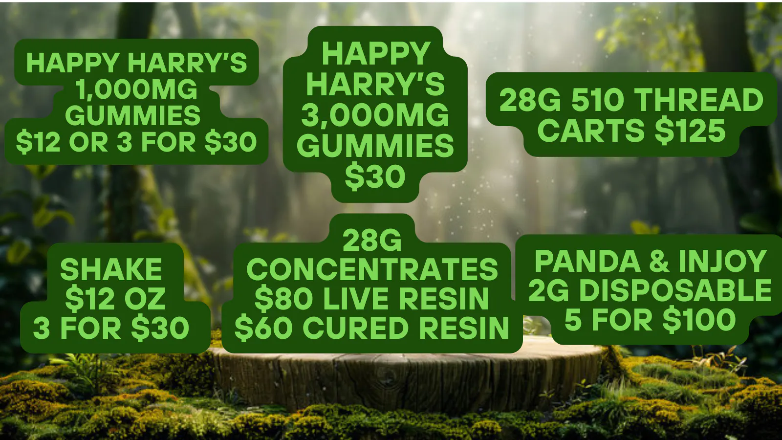 Happy Harry's Medicine Shop listing banner