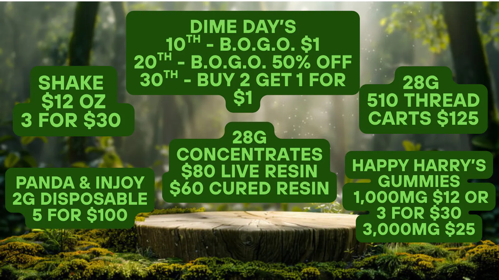 Happy Harry's Medicine Shop listing banner