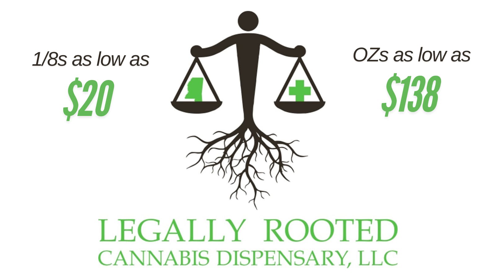 Legally Rooted Cannabis Dispensary LLC listing banner