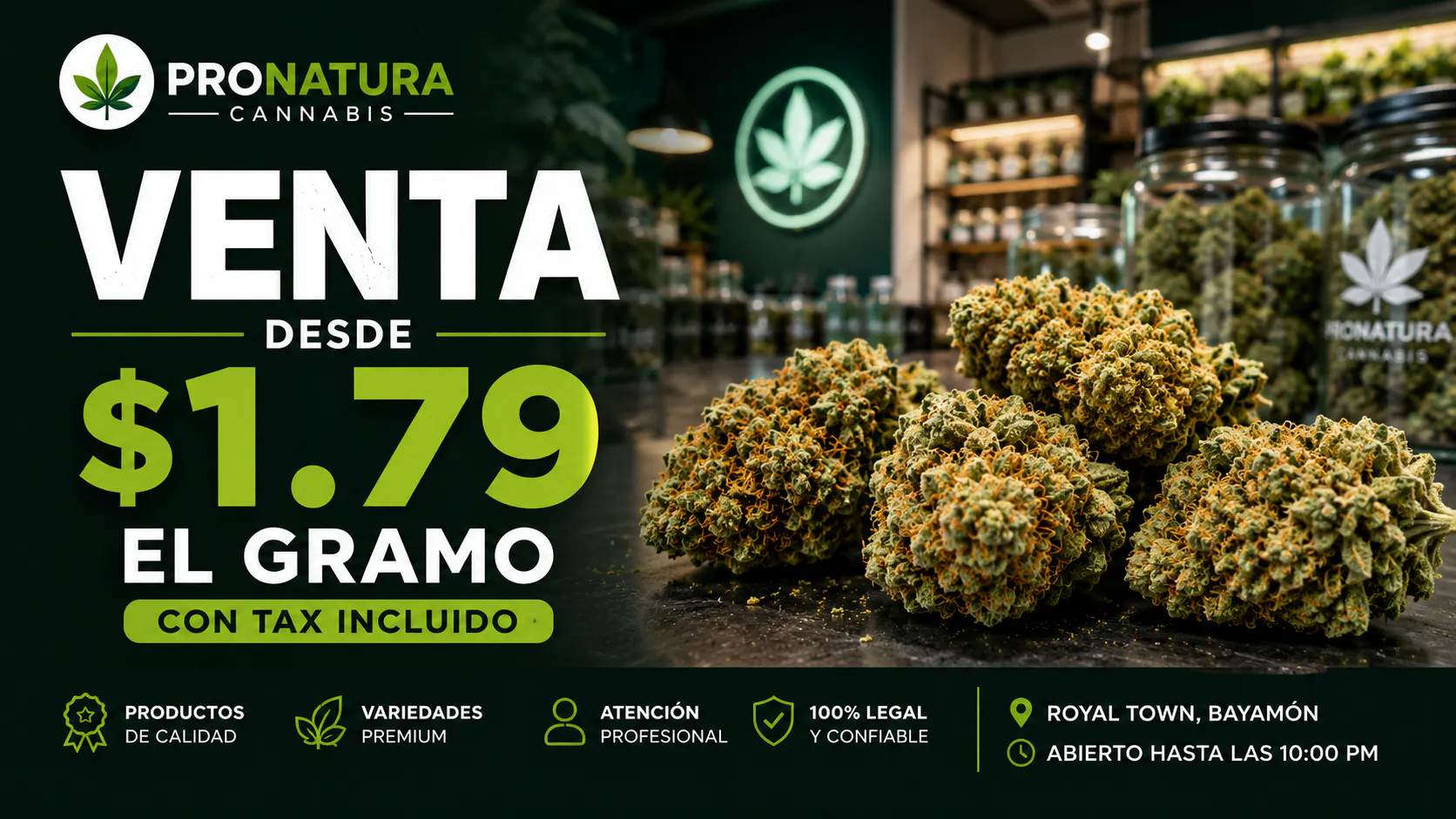 Pronatura listing banner