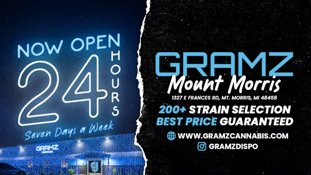 Gramz Cannabis - Mt. Morris listing banner