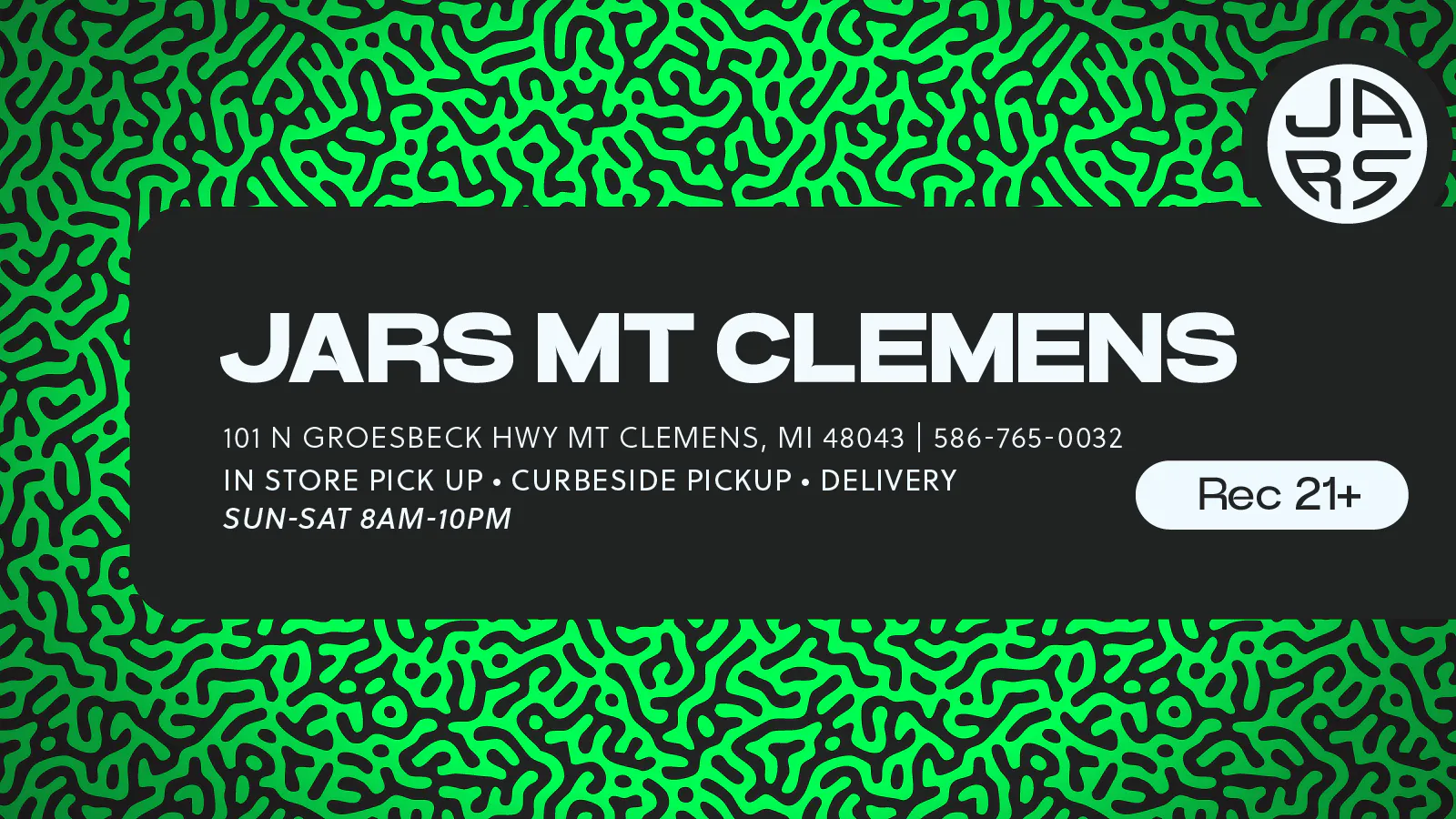 JARS Cannabis - Mt Clemens listing banner