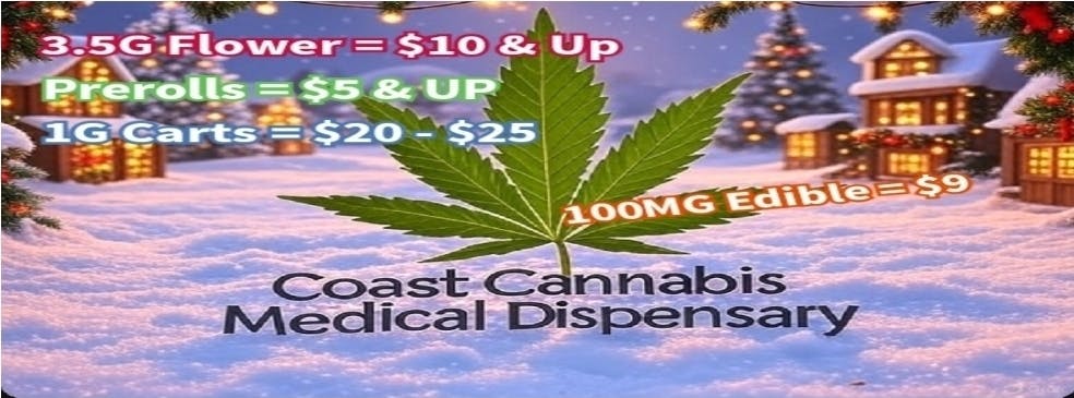 Coast Cannabis listing banner