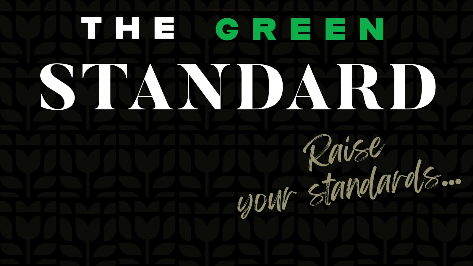 The Green Standard Starkville listing banner