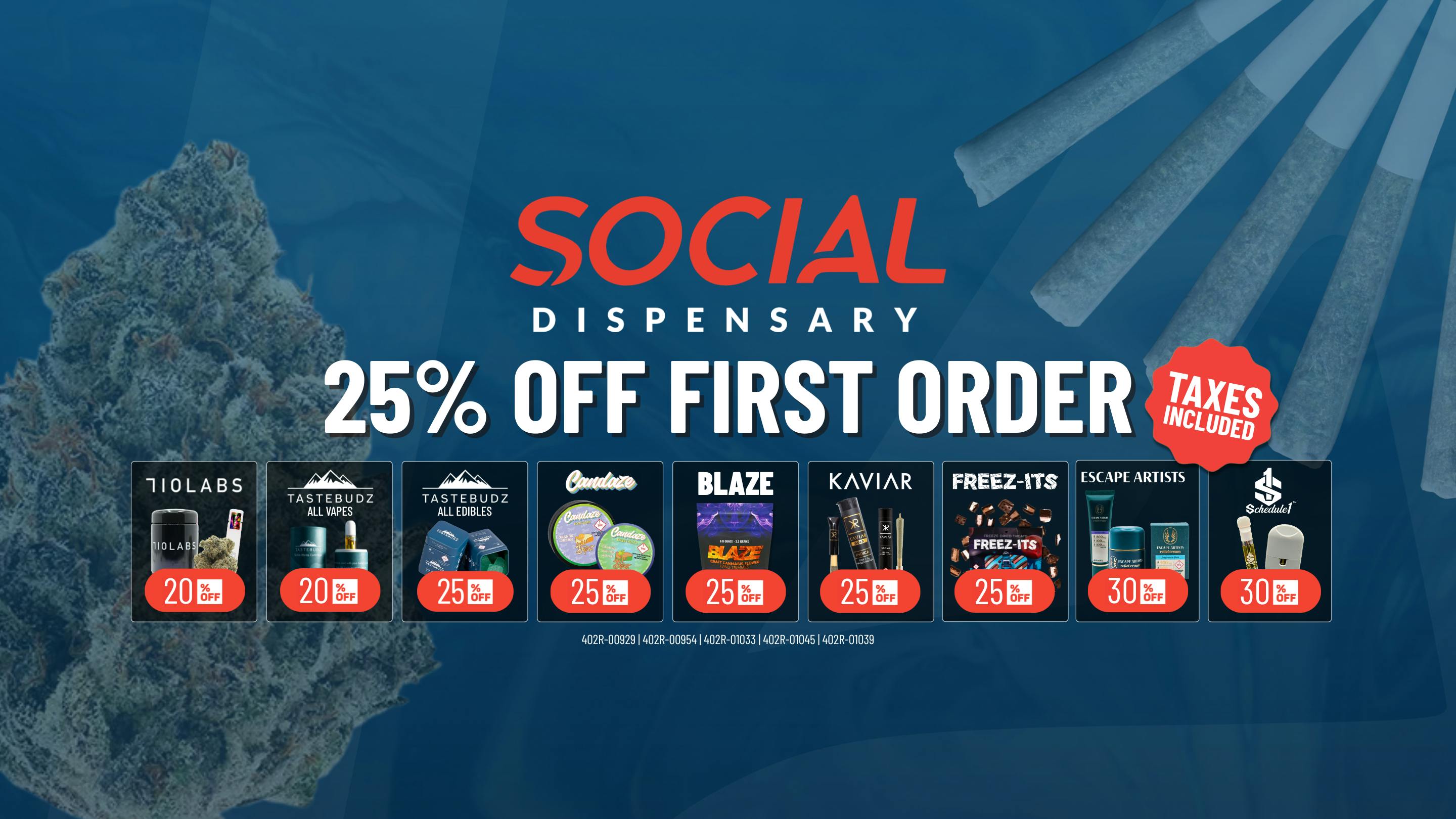 Social Dispensary - Chambers DIA Airport listing banner