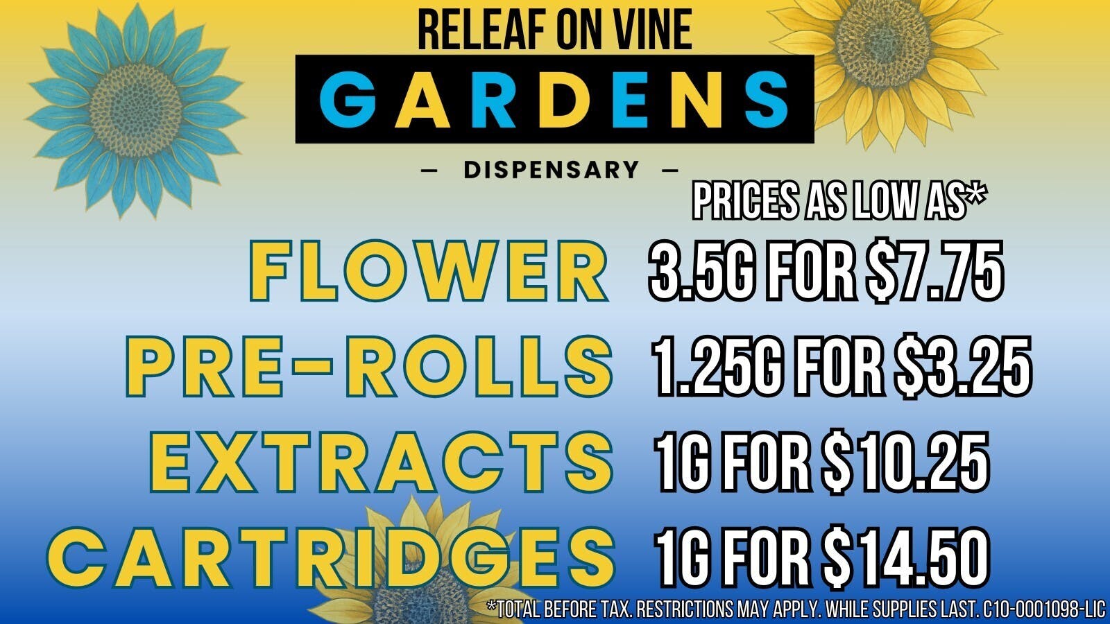 Releaf on Vine - Oxnard listing banner