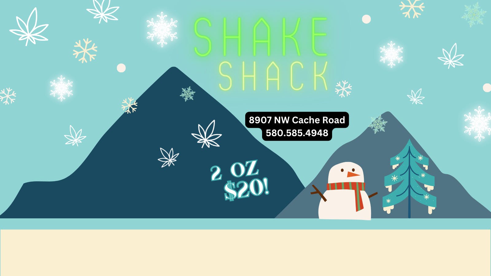 Shake Shack listing banner
