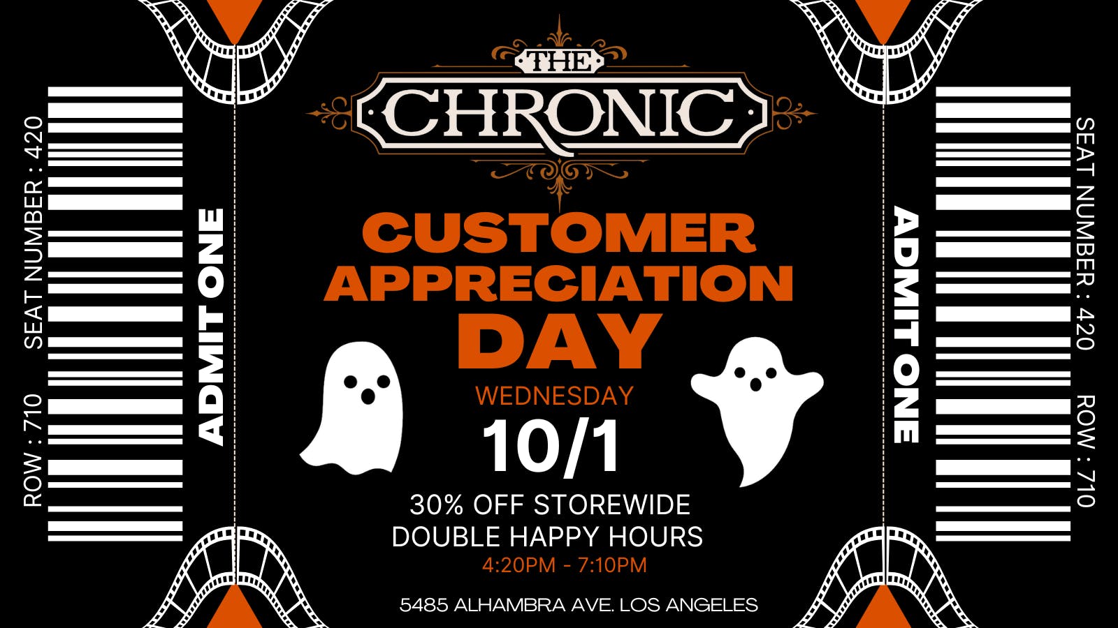 The Chronic listing banner