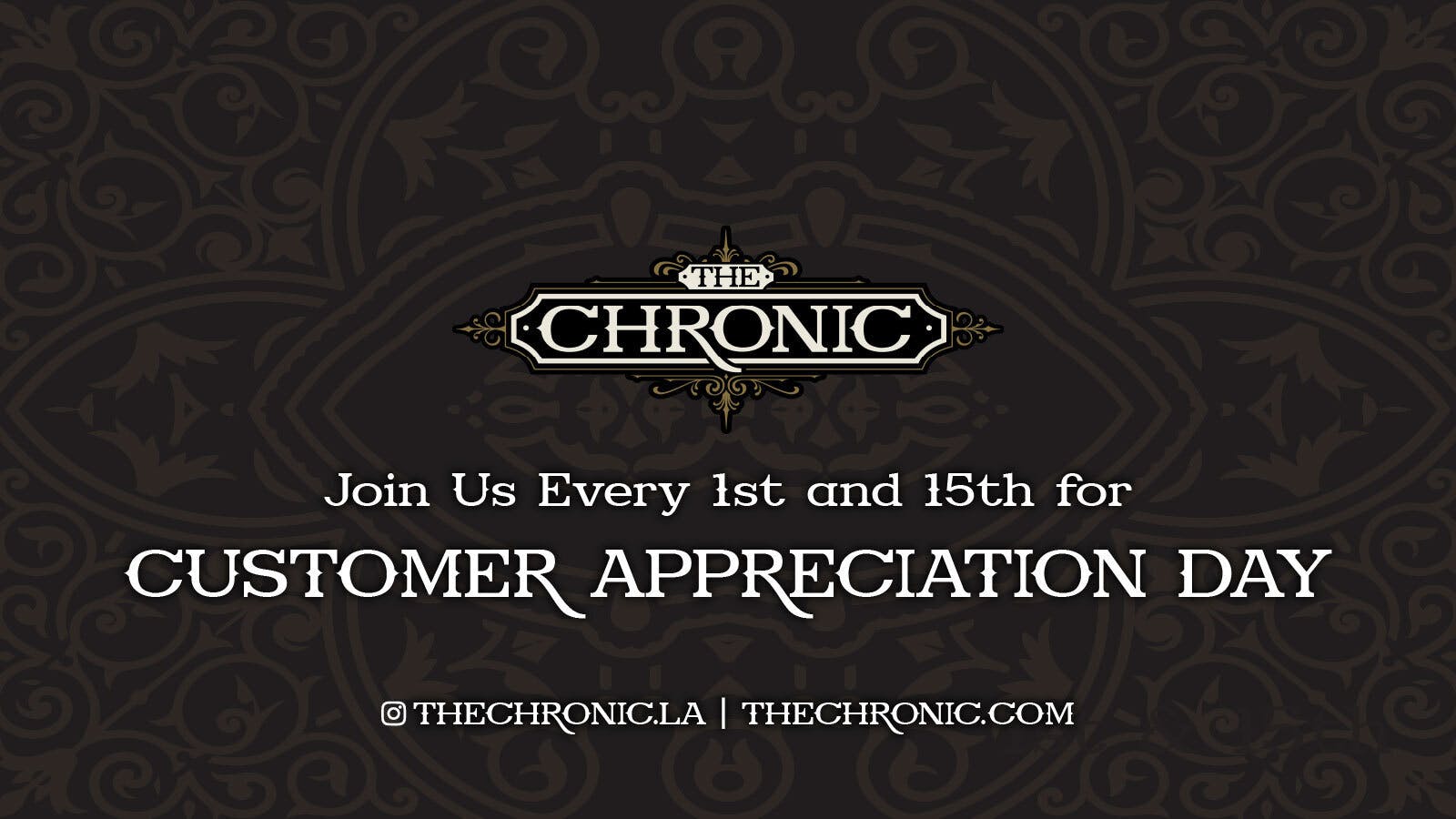 The Chronic listing banner