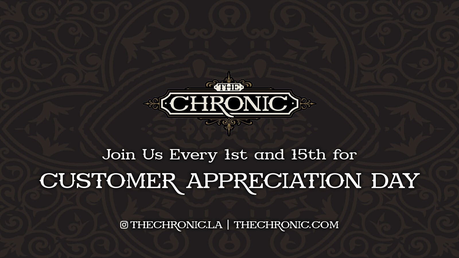 The Chronic listing banner