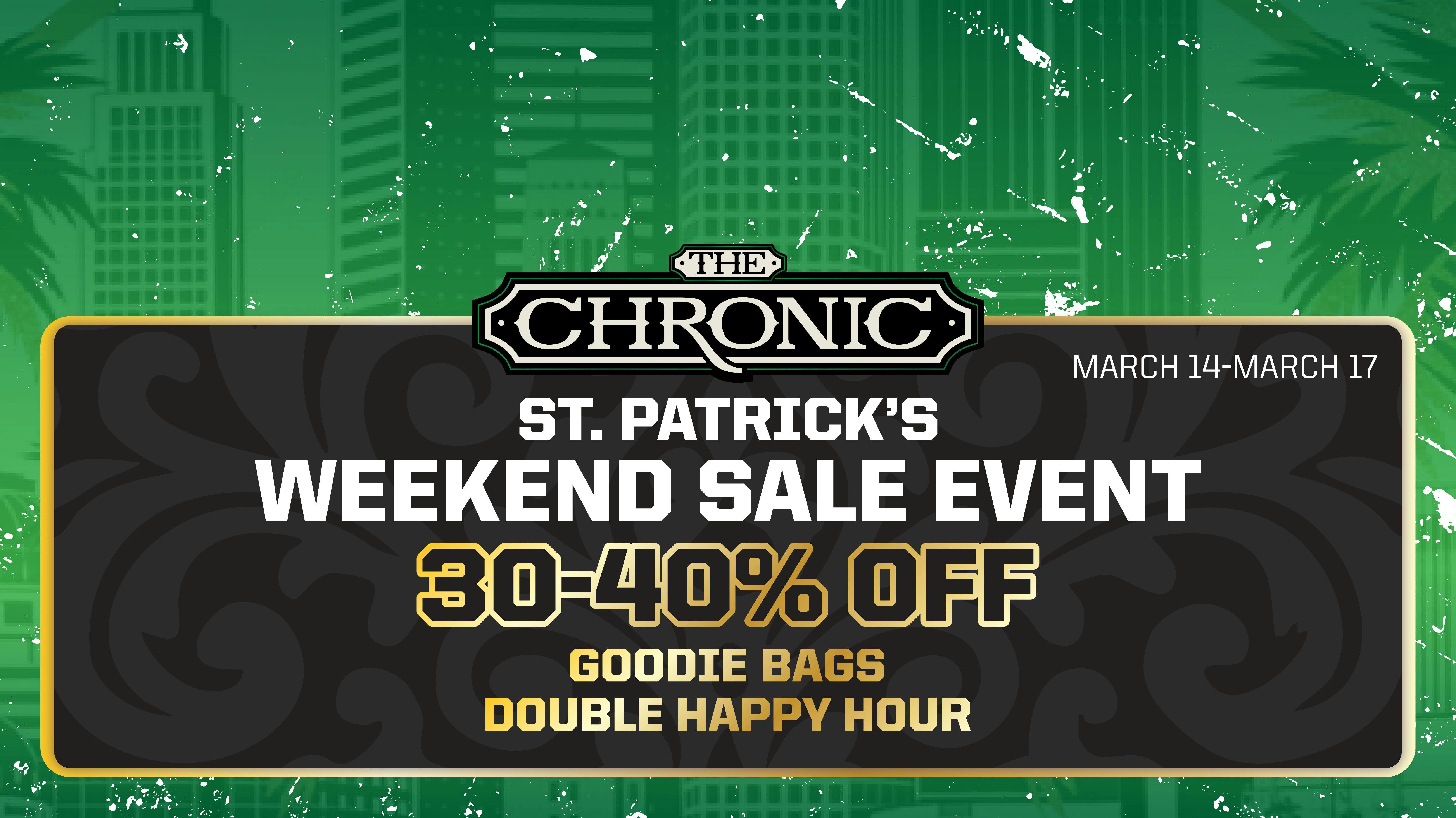 The Chronic listing banner