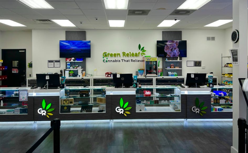 Green Releaf Weed Dispensary Liberty listing banner